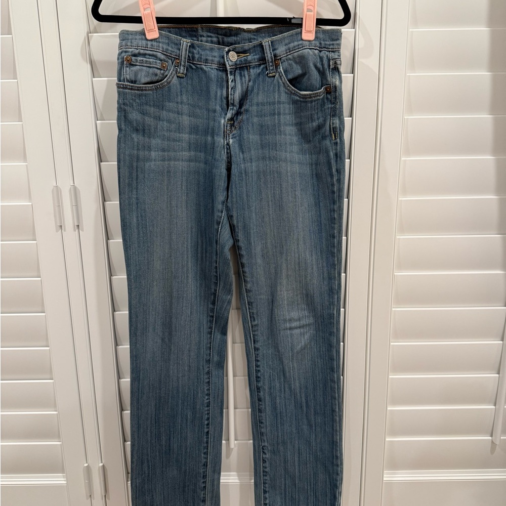 Lucky Brand Women's Straight Leg Blue Jeans